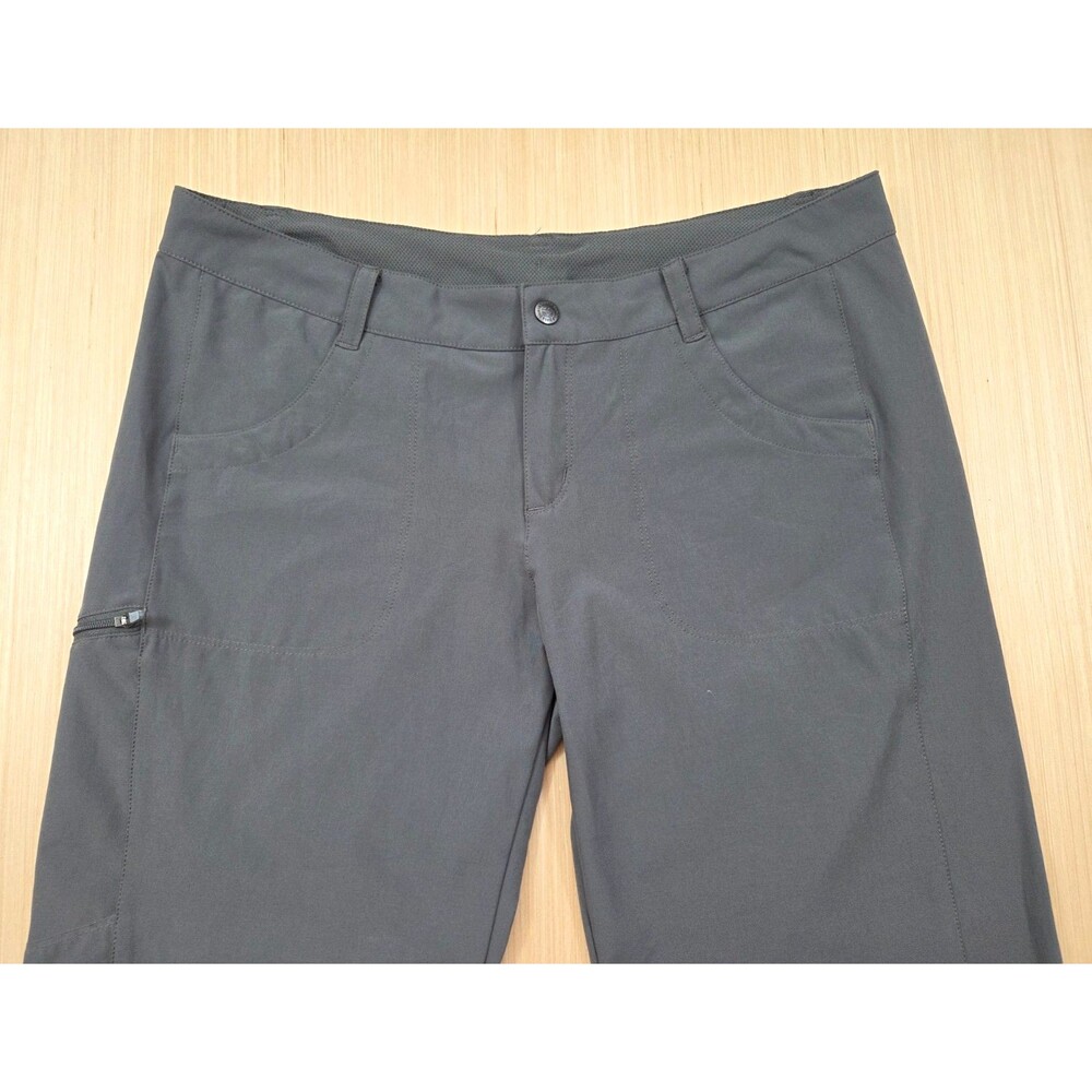 Patagonia Women's Size 10 Forge Gray Straight Leg Cargo Happy Hike Pants
